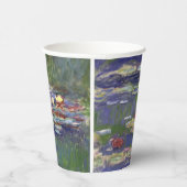 Gobelets En Papier Monet Water Lilies Chef-d'oeuvre Peinture (Droite)