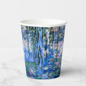 Gobelets En Papier Monet's Water Lilies Mix and Match (Droite)