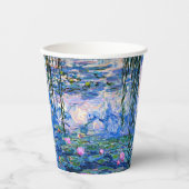 Gobelets En Papier Monet's Water Lilies Mix and Match (Recto)