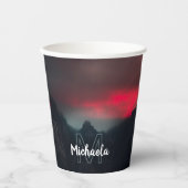 Gobelets En Papier Monographie des nuages brûlants, du brouillard et  (Recto)