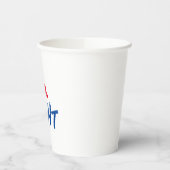 Gobelets En Papier Monsieur Droite (Gauche)