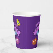 Gobelets En Papier Monster bash party tasse Halloween enfants vaissel (Droite)