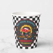 Gobelets En Papier Monster Truck Rally Décorations d'anniversaire