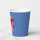 Gobelets En Papier Monstre Elmo, Tango & Cookie | Meilleur Noël (Verso)