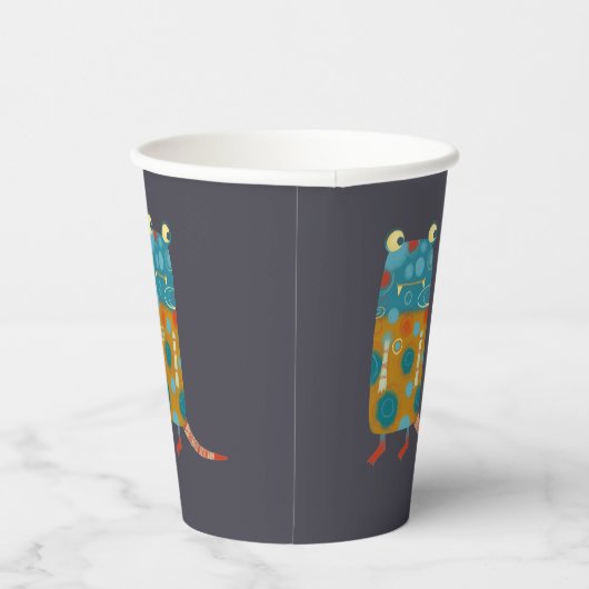 Gobelets En Papier Monstres amusants (Droite)