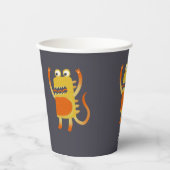 Gobelets En Papier Monstres mignons Personnalisé (Recto)