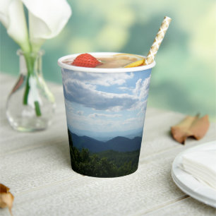 Gobelets En Papier Montagnes Appalaches II Shenandoah