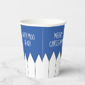 Gobelets En Papier Moosseurs de Noël (Droite)