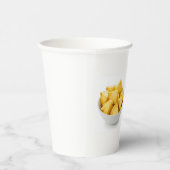 Gobelets En Papier morceaux d'ananas dans un bol (Droite)