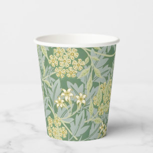 Gobelets En Papier Morris Vine & Jasmine Jardin Fleur Classique
