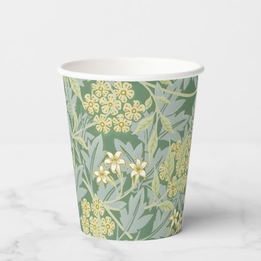 Gobelets En Papier Morris Vine & Jasmine Jardin Fleur Classique (Verso)