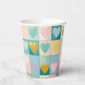 Gobelets En Papier Mosaic of Affection (Verso)