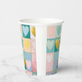 Gobelets En Papier Mosaic of Affection (Droite)