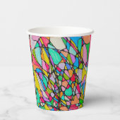 Gobelets En Papier Mosaïque (Verso)