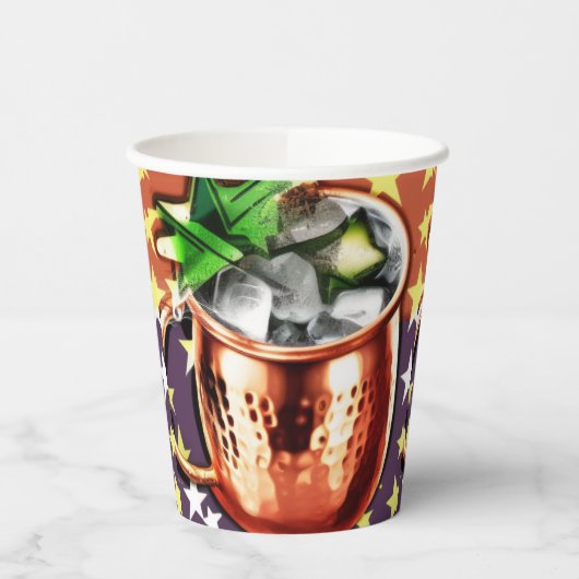 Gobelets En Papier Moscou Mule (Gauche)