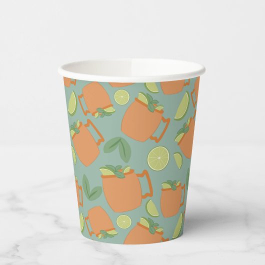Gobelets En Papier Moscou Mule (Gauche)