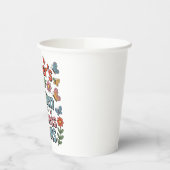 Gobelets En Papier Mother’s Love Is A Garden Where Kindness Blooms (Gauche)