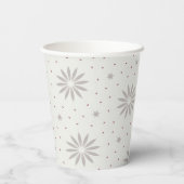 Gobelets En Papier Motif (Verso)