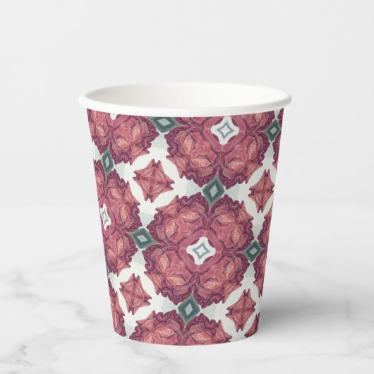 Gobelets En Papier Motif (Recto)