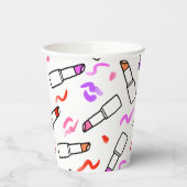 Gobelets En Papier Motif (Gauche)