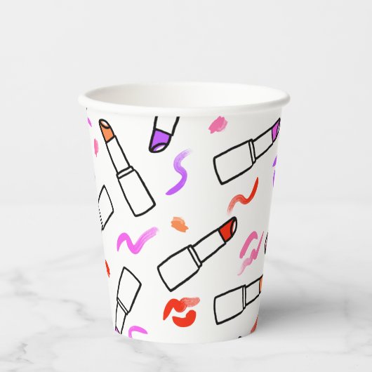 Gobelets En Papier Motif (Recto)