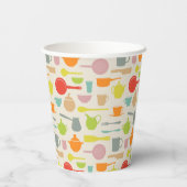 Gobelets En Papier Motif (Verso)