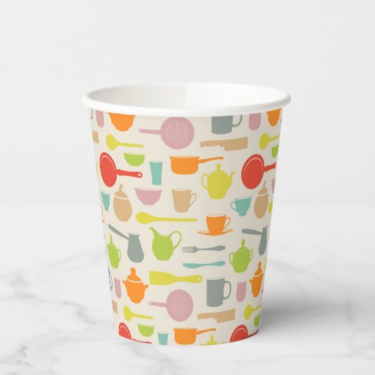 Gobelets En Papier Motif (Gauche)