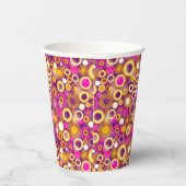 Gobelets En Papier Motif à points violet Polka (Droite)