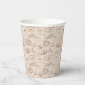 Gobelets En Papier Motif alimentaire 3 (Droite)