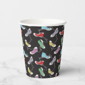 Gobelets En Papier Motif basket (Verso)