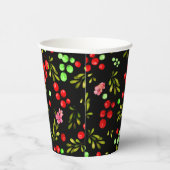 Gobelets En Papier Motif Berries (Droite)