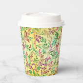 Gobelets En Papier Motif Branches Design-78466 (Gauche)