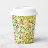 Gobelets En Papier Motif Branches Design-78466 (Verso)