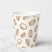 Gobelets En Papier Motif café (Verso)