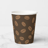 Gobelets En Papier Motif café (Verso)