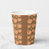 Gobelets En Papier Motif Citrouille Monogram Fall (Gauche)