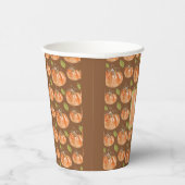 Gobelets En Papier Motif Citrouille Monogram Fall (Droite)