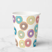 Gobelets En Papier Motif coloré Pastel Donuts & Sprinkings (Verso)