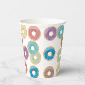 Gobelets En Papier Motif coloré Pastel Donuts & Sprinkings (Droite)