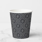 Gobelets En Papier Motif Compass Rose éolien (Recto)