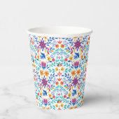 Gobelets En Papier Motif d'art populaire mexicain (Droite)