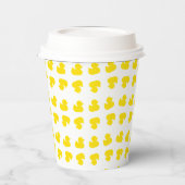 Gobelets En Papier Motif de canards en caoutchouc (Gauche)