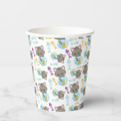 Gobelets En Papier Motif De Chats, Chats Mignons, Chatons, Poisson (Recto)