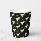 Gobelets En Papier Motif de cocktail Margarita (Verso)