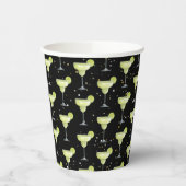 Gobelets En Papier Motif de cocktail Margarita (Gauche)
