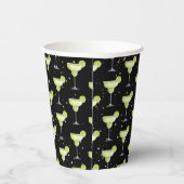 Gobelets En Papier Motif de cocktail Margarita (Droite)