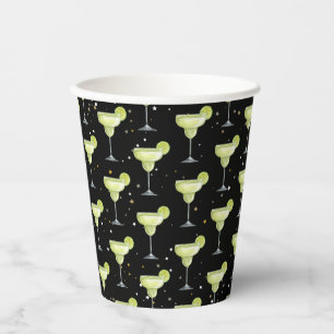 Gobelets En Papier Motif de cocktail Margarita