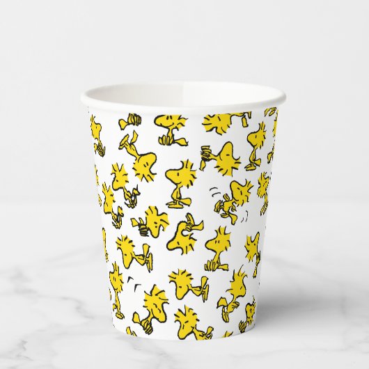 Gobelets En Papier Motif de design classique Woodstock (Gauche)