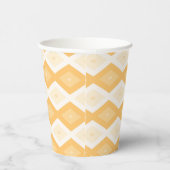 Gobelets En Papier Motif de diamant jaune (Droite)