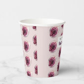 Gobelets En Papier Motif de Fig violet moderne & Vous êtes Figgin' Aw (Droite)